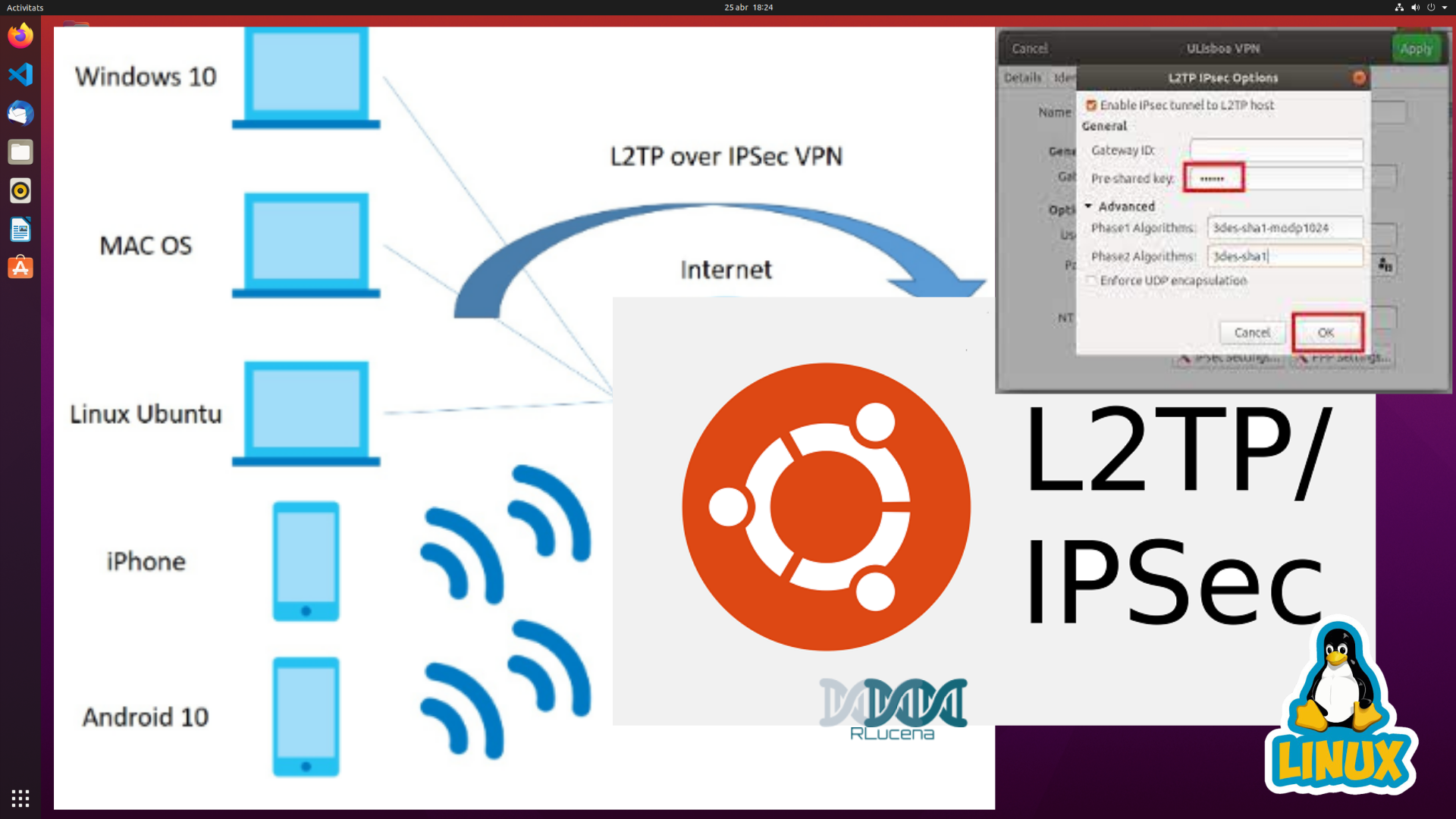 Configurando VPN L2TP/IPsec no Linux